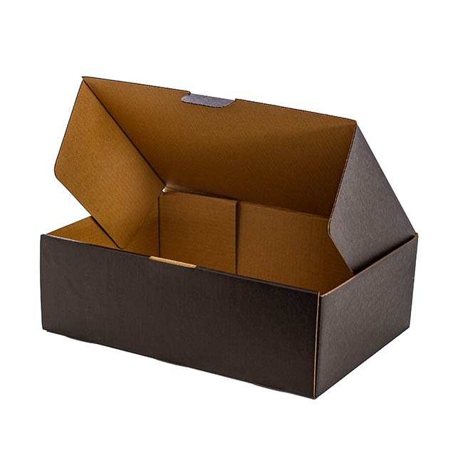 Kraft Mailing Box Pack 10 A3 Large Black (430Wx305Dx140mmH)