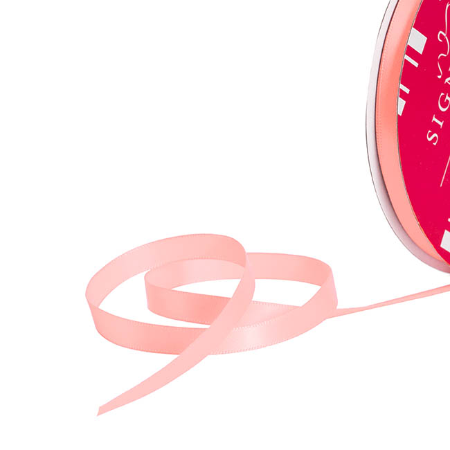Bulk Ribbon Single Face Satin Baby Pink (10mmx50m)