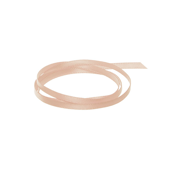 Ribbon Satin Deluxe Double Faced Rose Gold (3mmx50m)