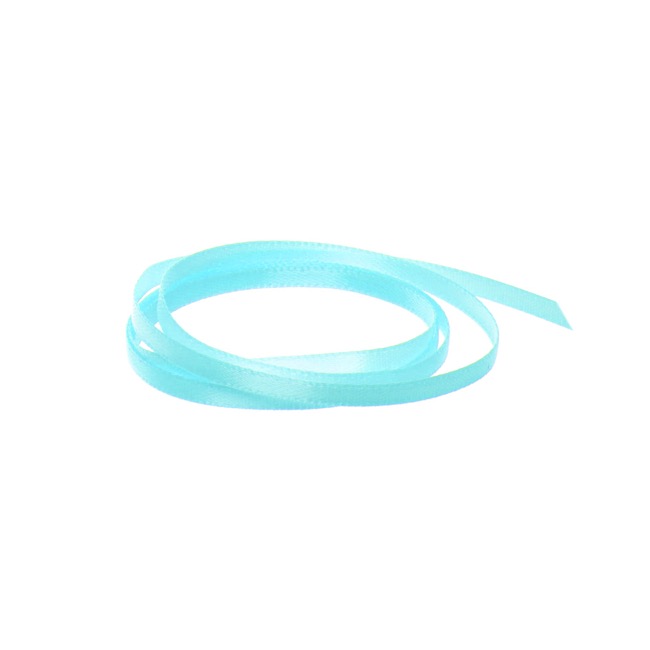Ribbon Satin Deluxe Double Faced Tiffany Blue (3mmx50m)