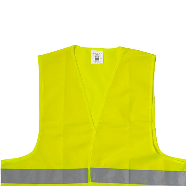 Workwear Fluorescent Safety Vest Yellow (66x70cmH) X Large