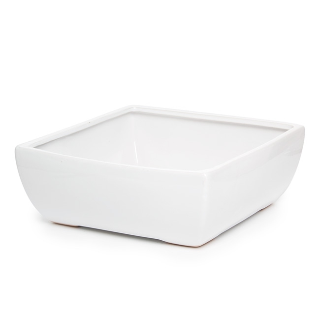 Ceramic Bondi Dish White (24x24x9cmH)