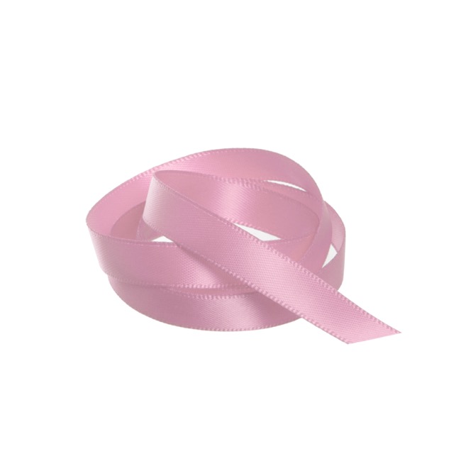 Ribbon Satin Deluxe Double Faced Dark Pink (10mmx25m)