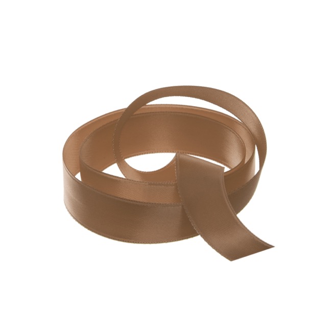 Ribbon Satin Deluxe Double Faced Copper (15mmx25m)