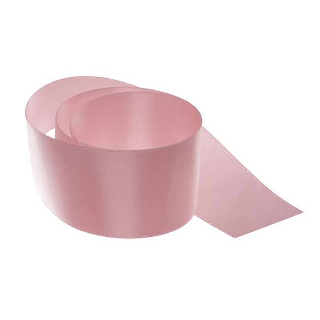 Ribbon Satin Deluxe Double Faced Dark Pink (50mmx25m)