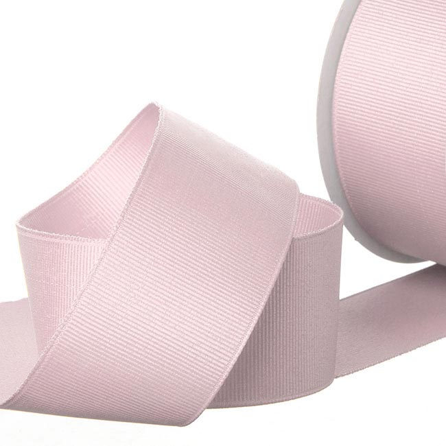 Ribbon Plain Grosgrain Baby Pink (38mmx20m)