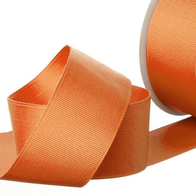 Ribbon Plain Grosgrain Orange (38mmx20m)