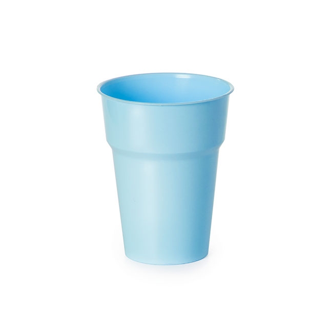 Deluxe Plastic Cup Soft Blue (285ml) Pack 25