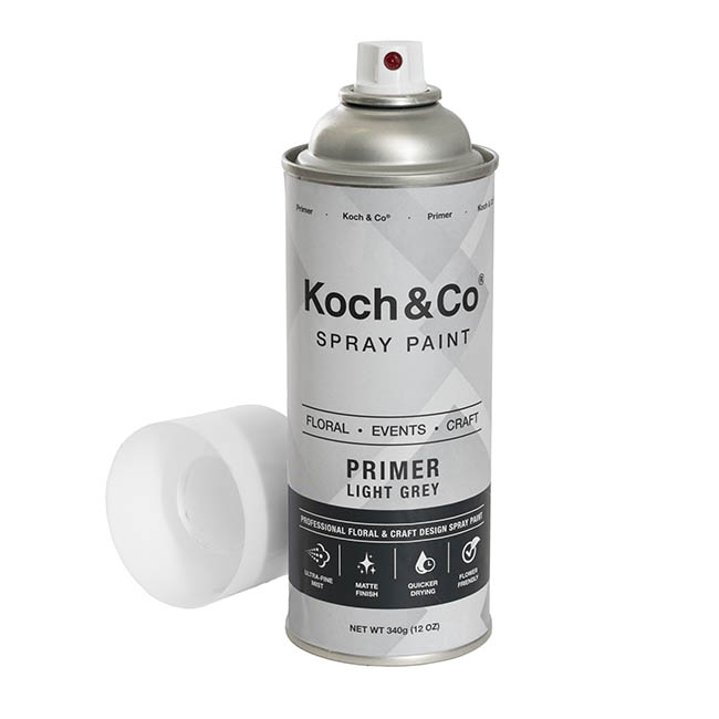 Floral Event Craft Spray Paint Primer Light Grey (340g)