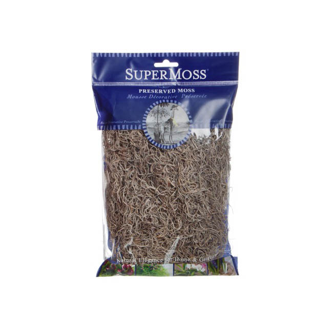 Spanish Moss Preserved Natural (55gm Bag)