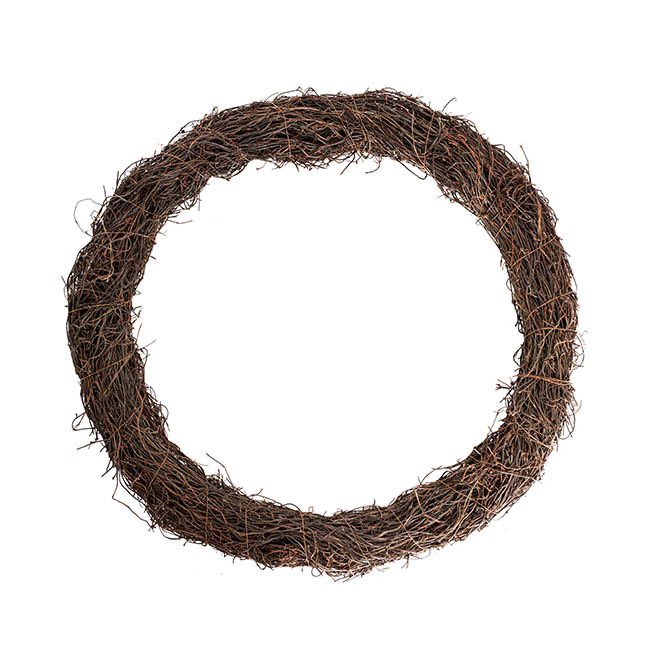 Wreath Grapevine and Twig Mix Natural (50cmD)