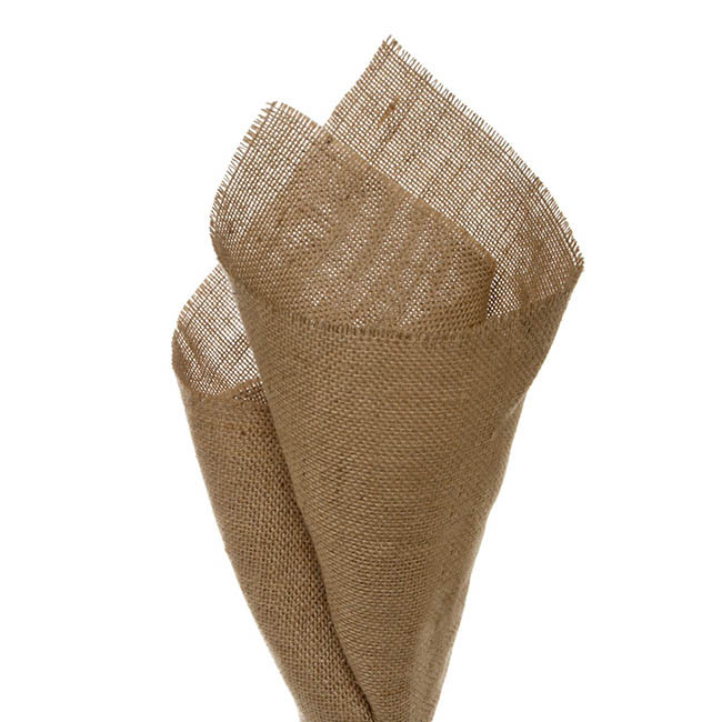 Natural Jute Sheet Coarse Weave Pack 20 (50x70cm)