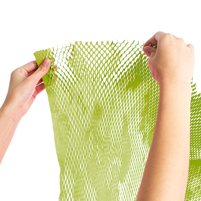 Kraft Paper Honeycomb Expandable Sheets Moss Pk50 (50x50cm)