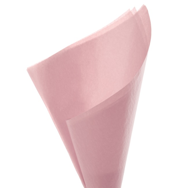 Tissue Paper Packs 100 17gsm Solid Dusty Pink (50x70cm)