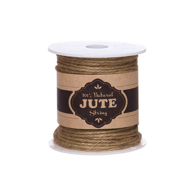 Natural Jute String 4ply 100g Natural (Approx 40m)