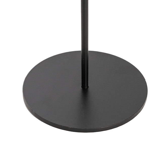 Single Metal Taper Candle Holders Black (8.8x35cmH)