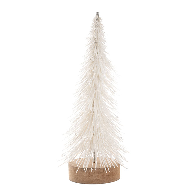 Mini Christmas Tree Pack 3 White (7x15x19cmH)
