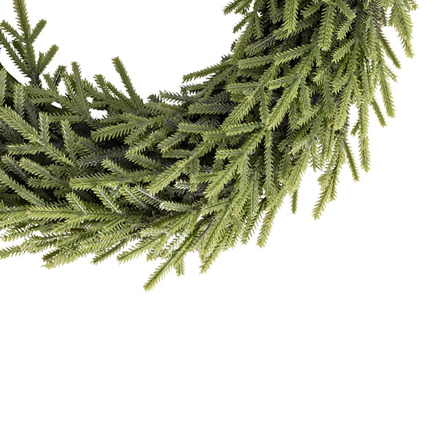Norway Spruce Pine Wreath Green (45cmD)