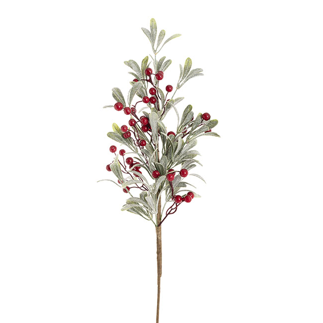 Mistletoe Spray Red (60cmH)