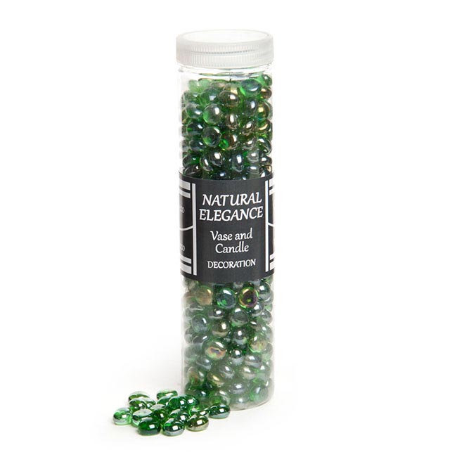 Glass Gems Mini Forrest Green 700g Jar (12.5mm)