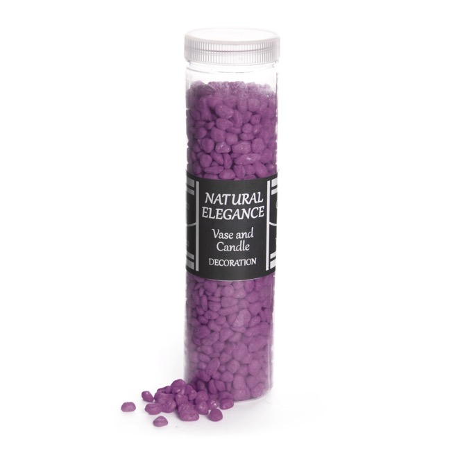 Pebbles Mini Dyed Lilac (5-15mm) 800gm Jar