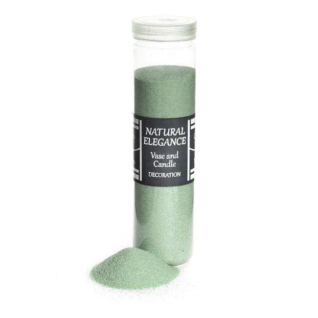 Coloured Sand Find Dyed Light Green (750g Jar)