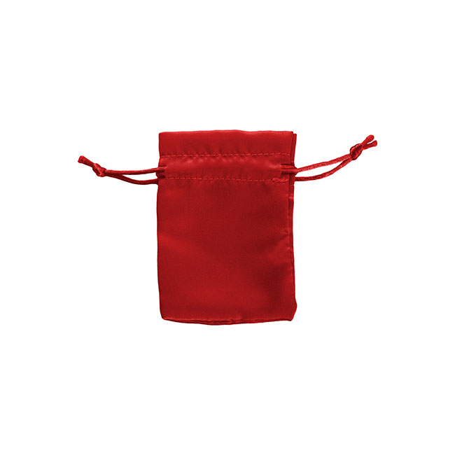Satin Gift Bag Small Pack 6 Red (7.5x10HcmH)