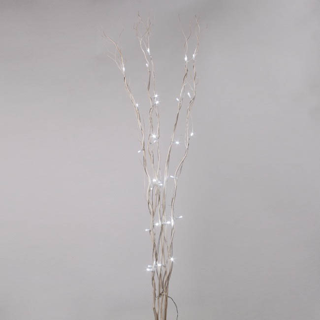 LED Willow Branch 3AA  White (1.2m) Pack 5