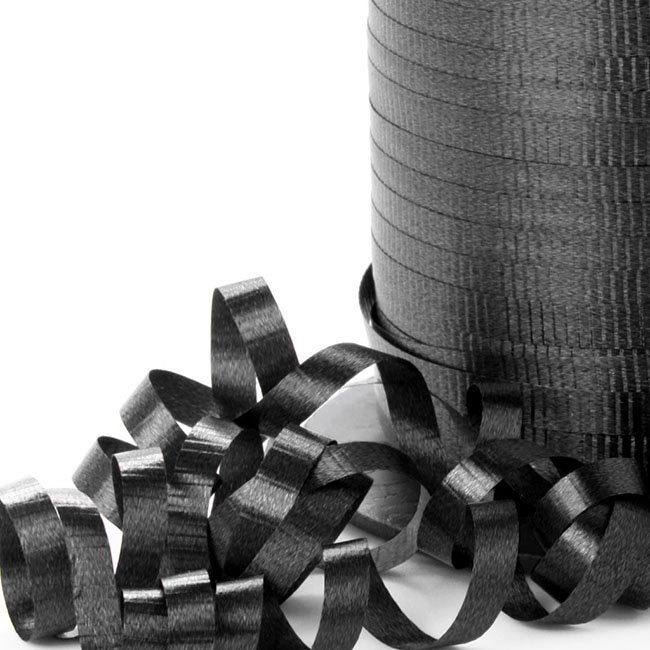 Ribbon Curling 5mm Black (5mmx450m)