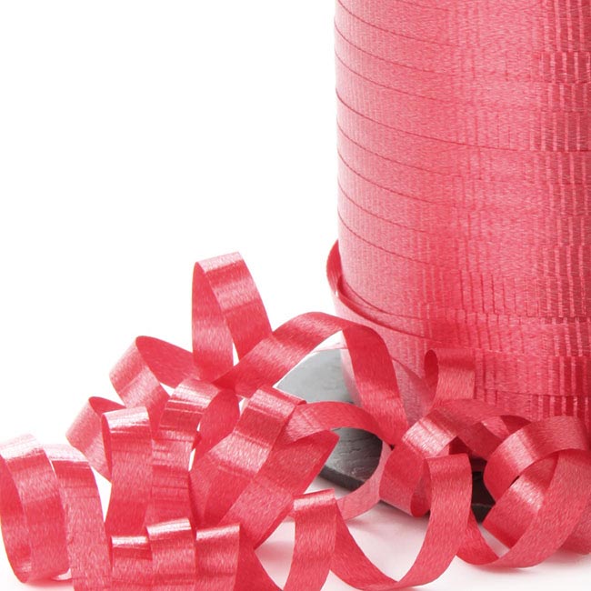 Ribbon Curling 5mm Red (5mmx450m)