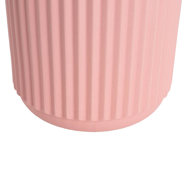 Ceramic Cyprus Vase Matte Light Pink (16DX22cmH)
