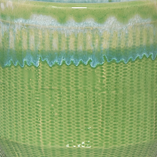 Ceramic Nelson Pot Large Mint (19Dx18cmH)