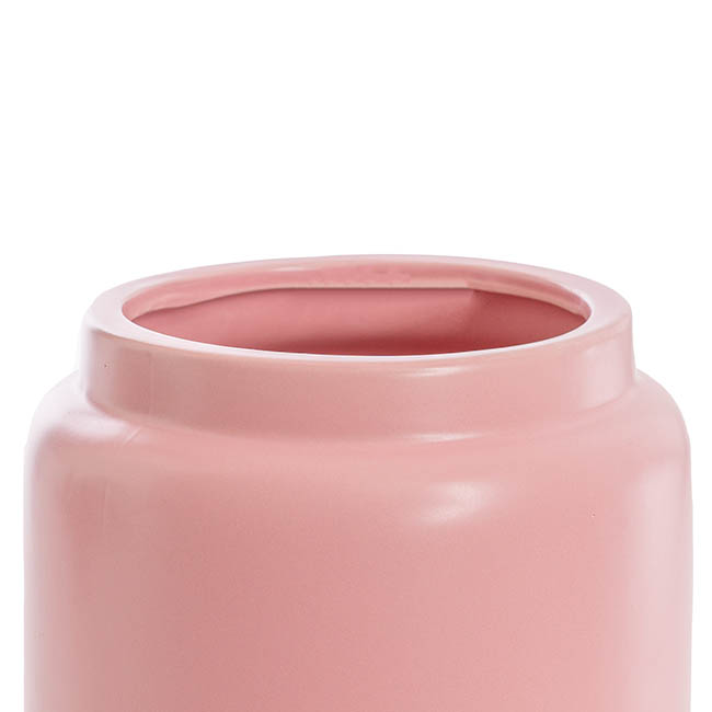Ceramic Dimi Matte Soft Pink Vase (17cmx20cmH)