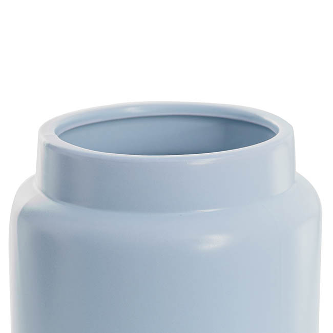 Ceramic Dimi Matte Soft Blue Vase (17cmx25cmH)