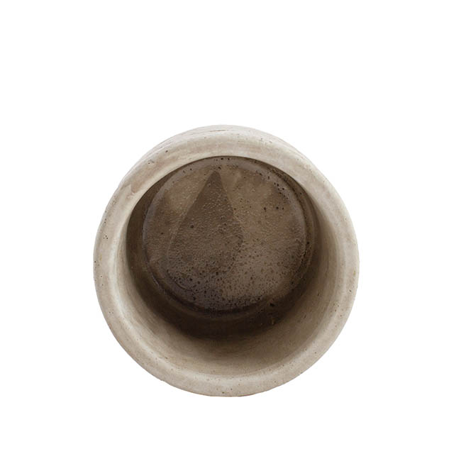 Earthy Cement Yonkers Cylinder Grey(11cmx10cmH)