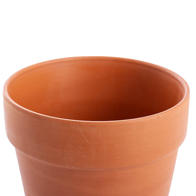 Terracotta Pot with Drainage Hole and Plate (13cmDx13cmH)