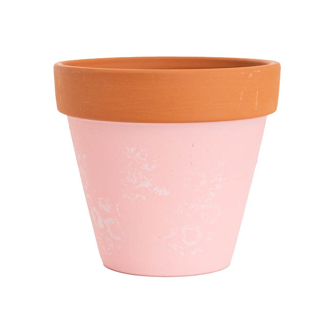 Terracotta Taranto Succulent Pot Plate Pink (10x9cmH)