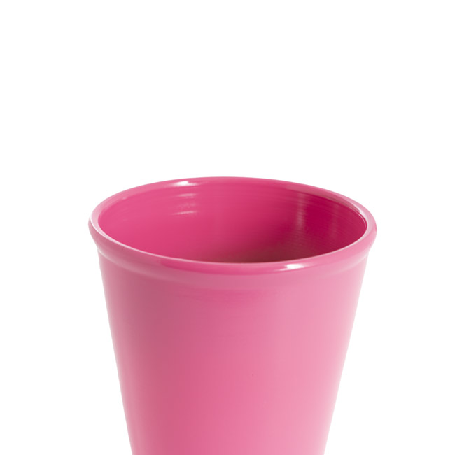 Terracotta Genoa Pot Hot Pink (13x15cmH)