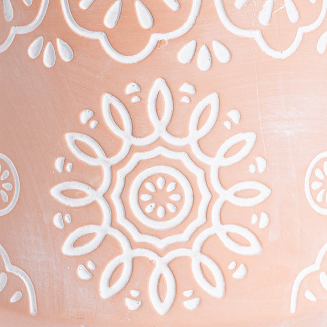 Ceramic Pot Palm Bay II Terracotta (18x15cmH)