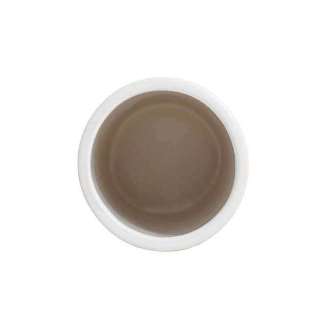 Ceramic Cylinder Vase Satin Matte White (10x20cmH)