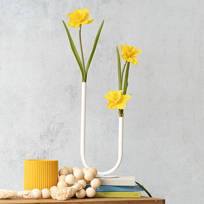 Daffodil Flower Stem Yellow (8.5cmDx36cmH)