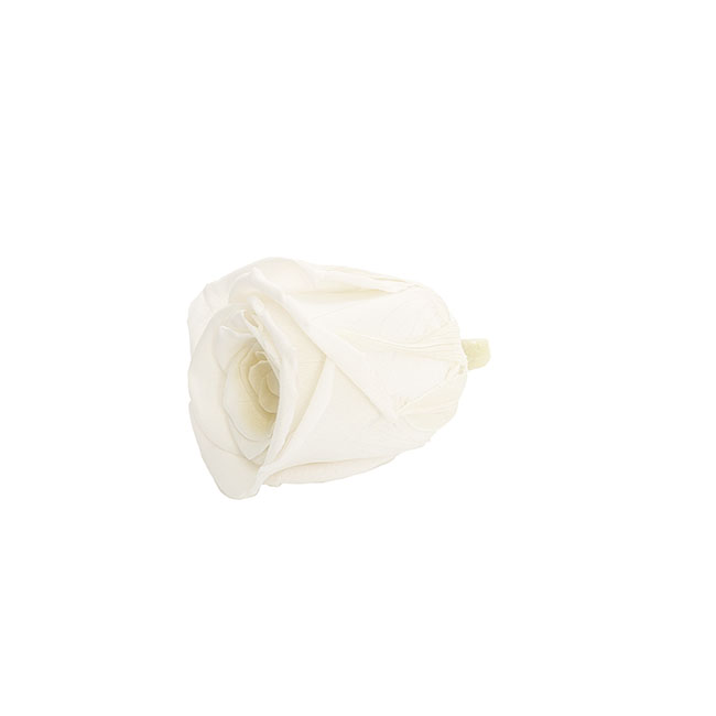 Premium Preserved Rose Head 8PCS White (4-5cmD)
