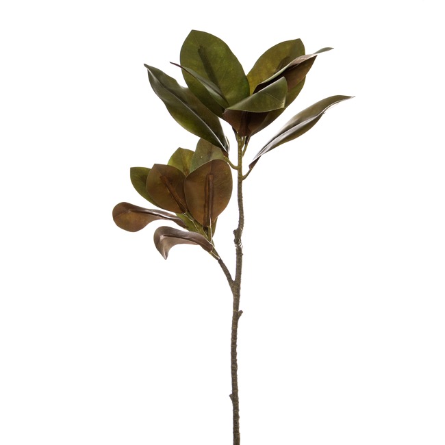 Princess Magnolia Leaves Spray Real Touch (83cmH)