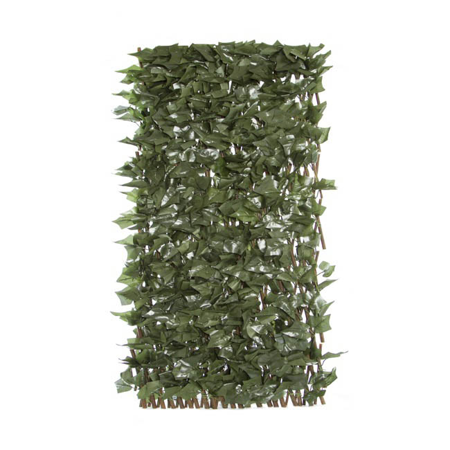 Lattice Wall Artificial Ivy Leaf Large (Expands 1Mt to 2Mt)