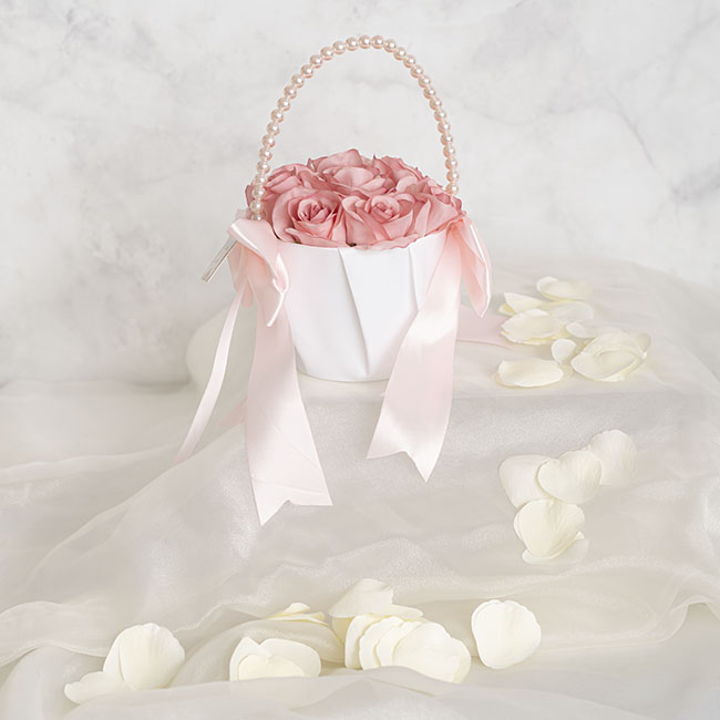 Rose Petals Pure Cream 5cmD (120PC Bag)