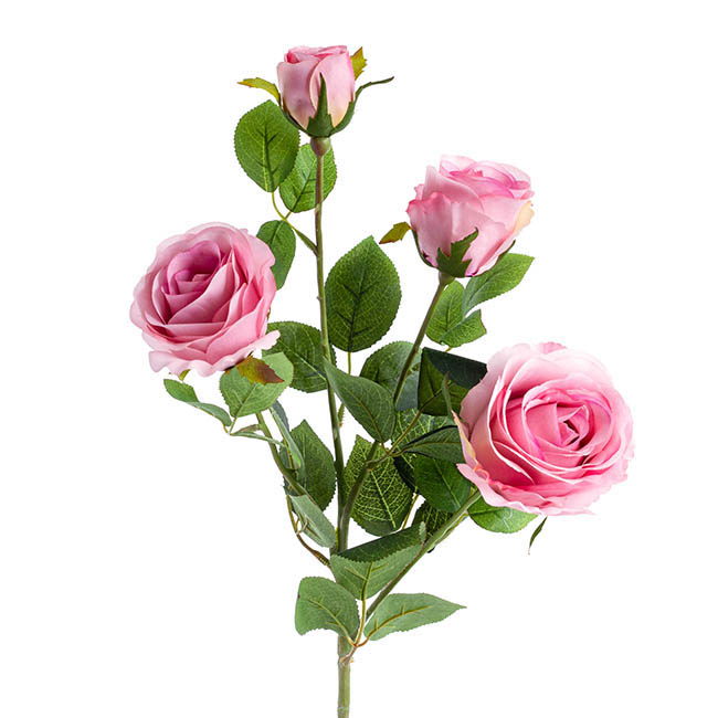 Gardenia Rose Spray Pink (78cmH)