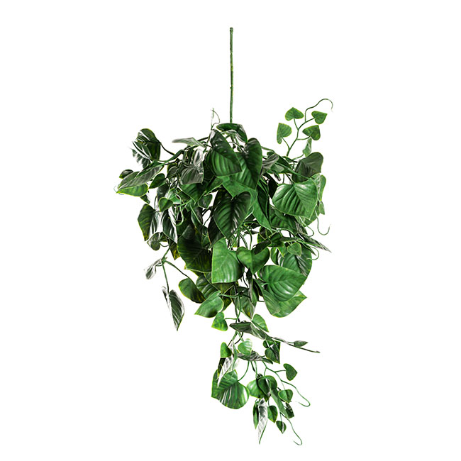 UV Treated Hanging Plant Heart Leaf Green (50cmH)
