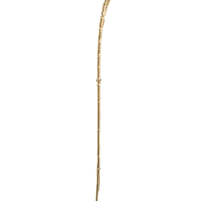 Hanging Bamboo Leaf Spray Metallic Gold (105cmH)