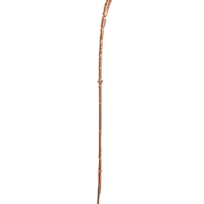 Hanging Bamboo Leaf Spray Metallic Rose Gold (105cmH)