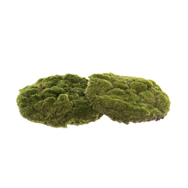 Artificial Moss Rocks XX Large Pack 2 Green (22cmD)